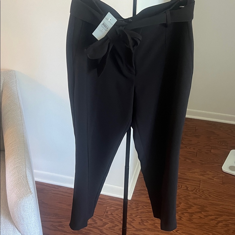 NEW Ann Taylor Black Petite Trousers